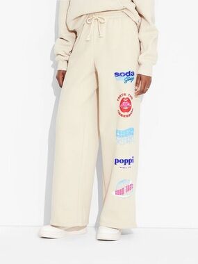 NWT Poppi Wide Leg Sweats